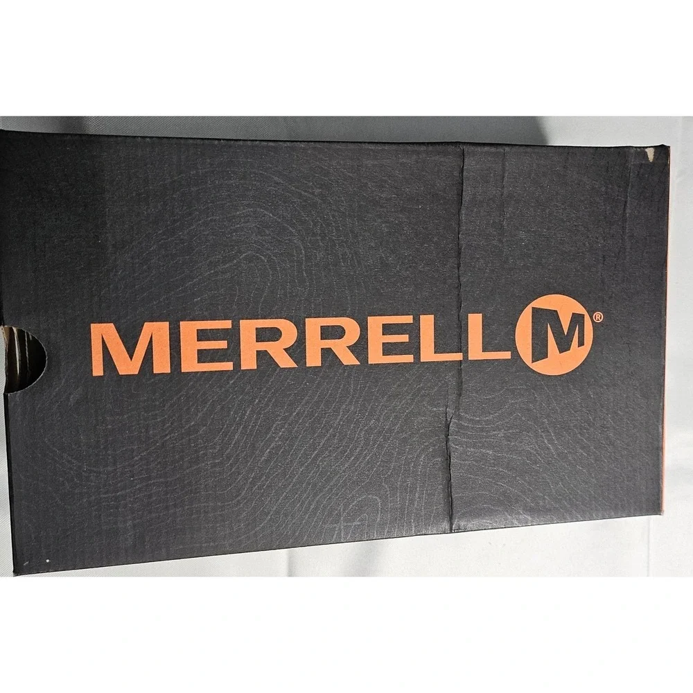 Merrell Falcon Slip On Shoes Women Size 5.5 Grey Yellow Trail Running J45752 NEW
